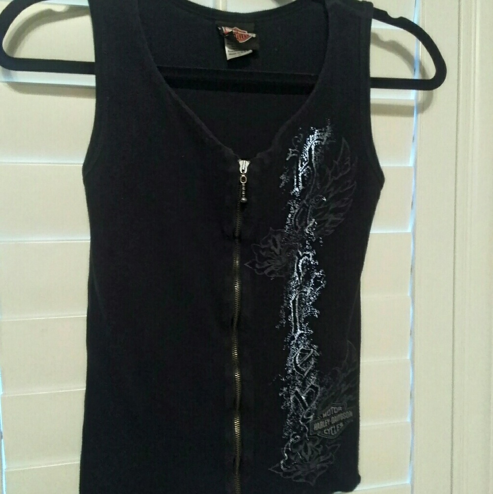 Harley Davidson zip front tank